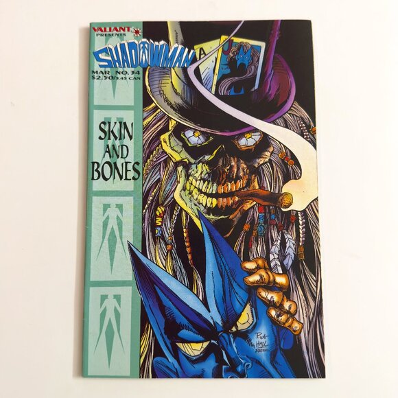 ShadowMan #34 - Valiant Comics - 1995 Superhero Comic Book - Picture 1 of 2